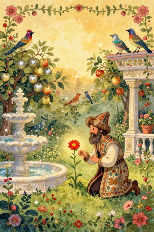 Обложка: Аленький цветочек